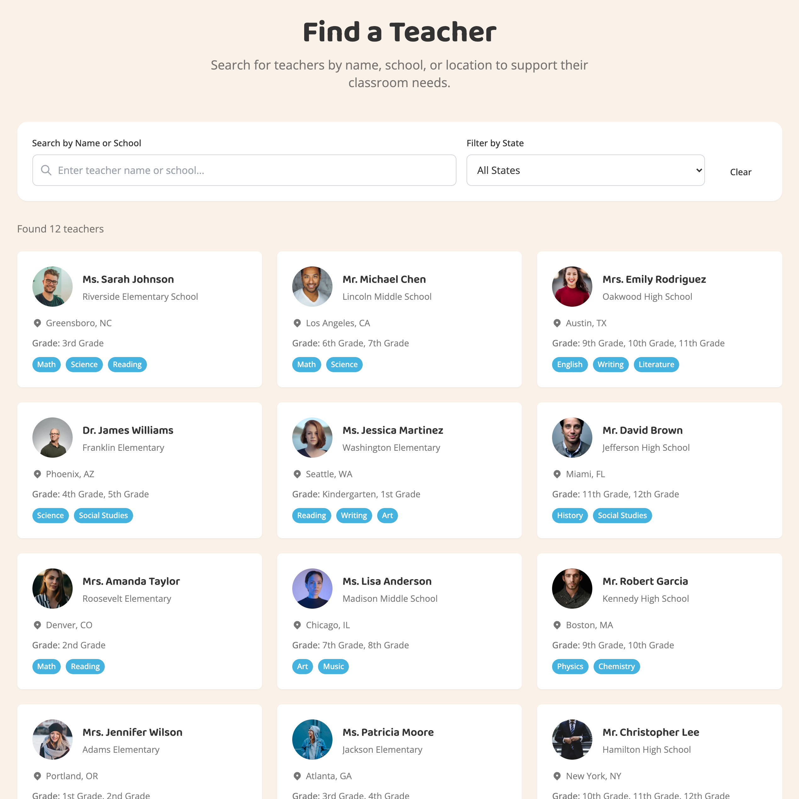 Classroom Wish gallery image