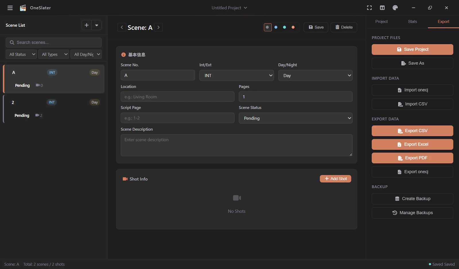 OneSlater screenshot 1