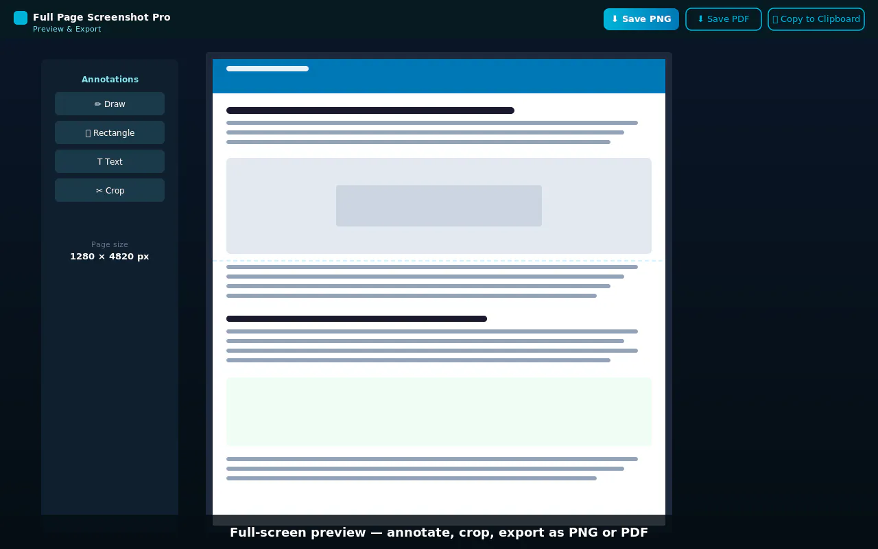 Full Page Screenshot Pro gallery image