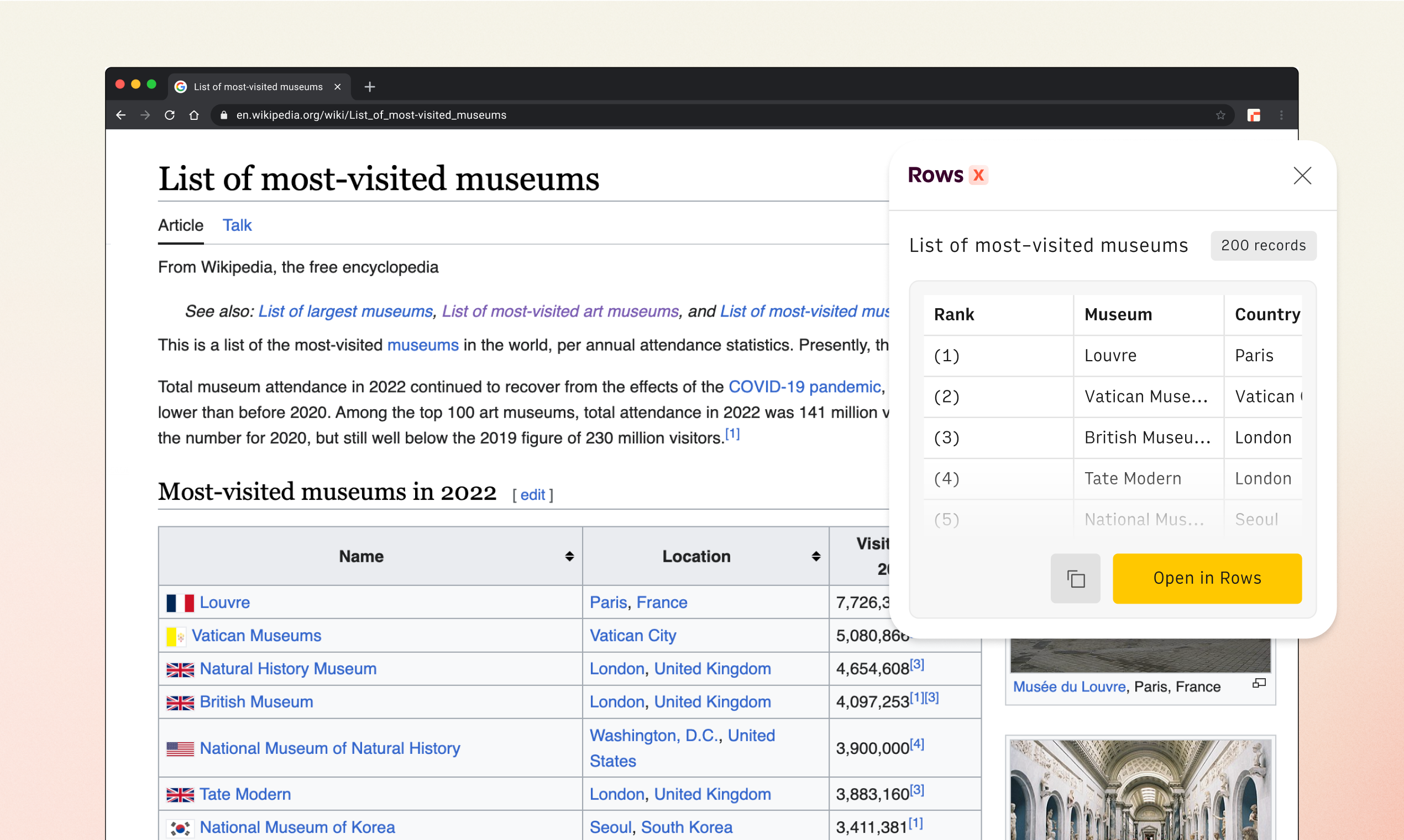 ROWSX - Raschiare i tavoli da migliaia di siti Web all'istante media 3
