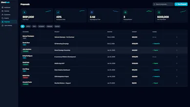 ClientDesk: Premier Admin Console + Dash gallery image