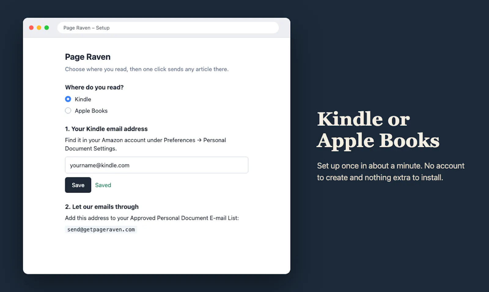 Page Raven screenshot 2