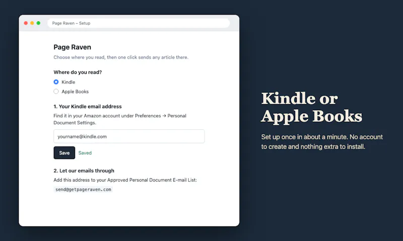 Page Raven screenshot 2