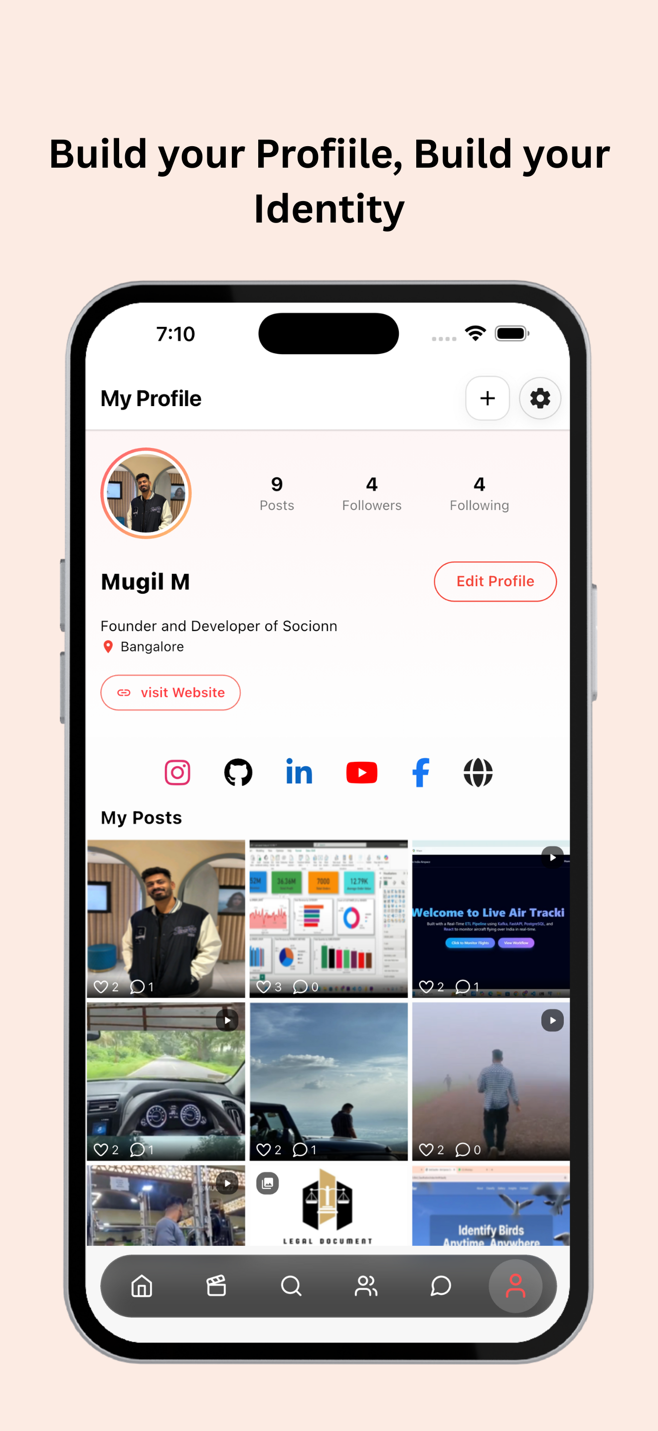 Socionn - Screenshot 2 showing product features and functionality