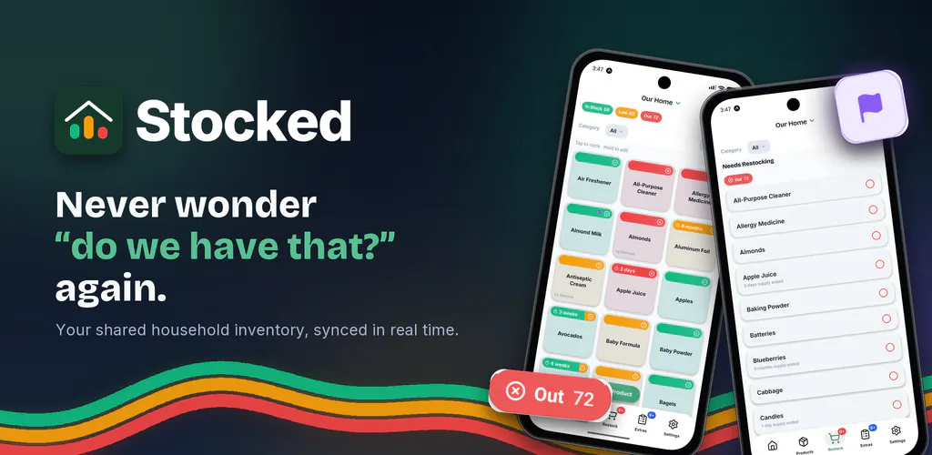 Stocked — Track what matters. gallery image