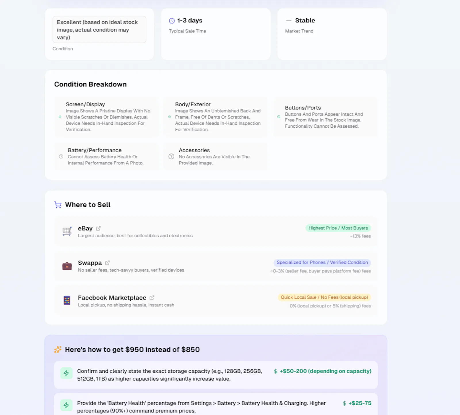 ValueSnap screenshot 5