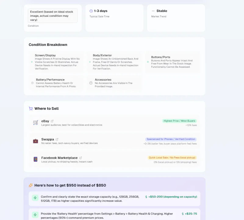 ValueSnap screenshot 5