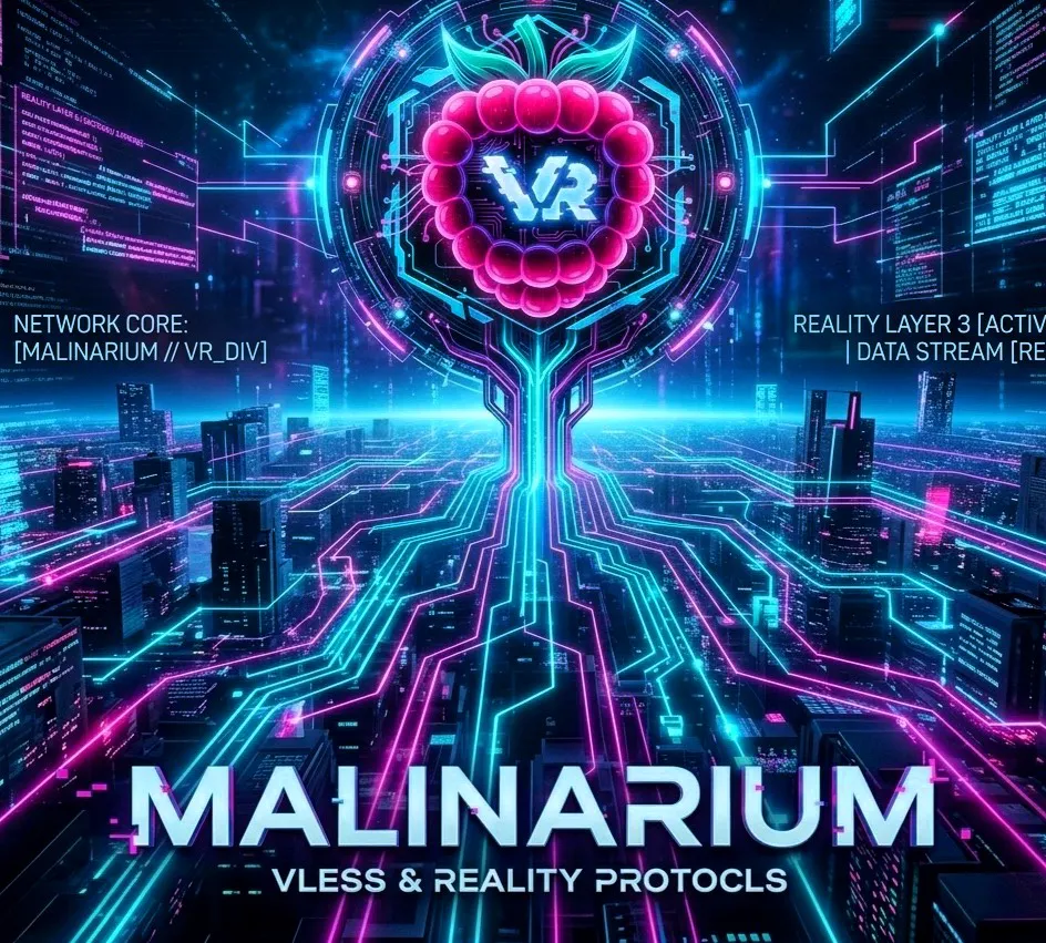 Malinarium — Gamified Cyberpunk VLESS product banner