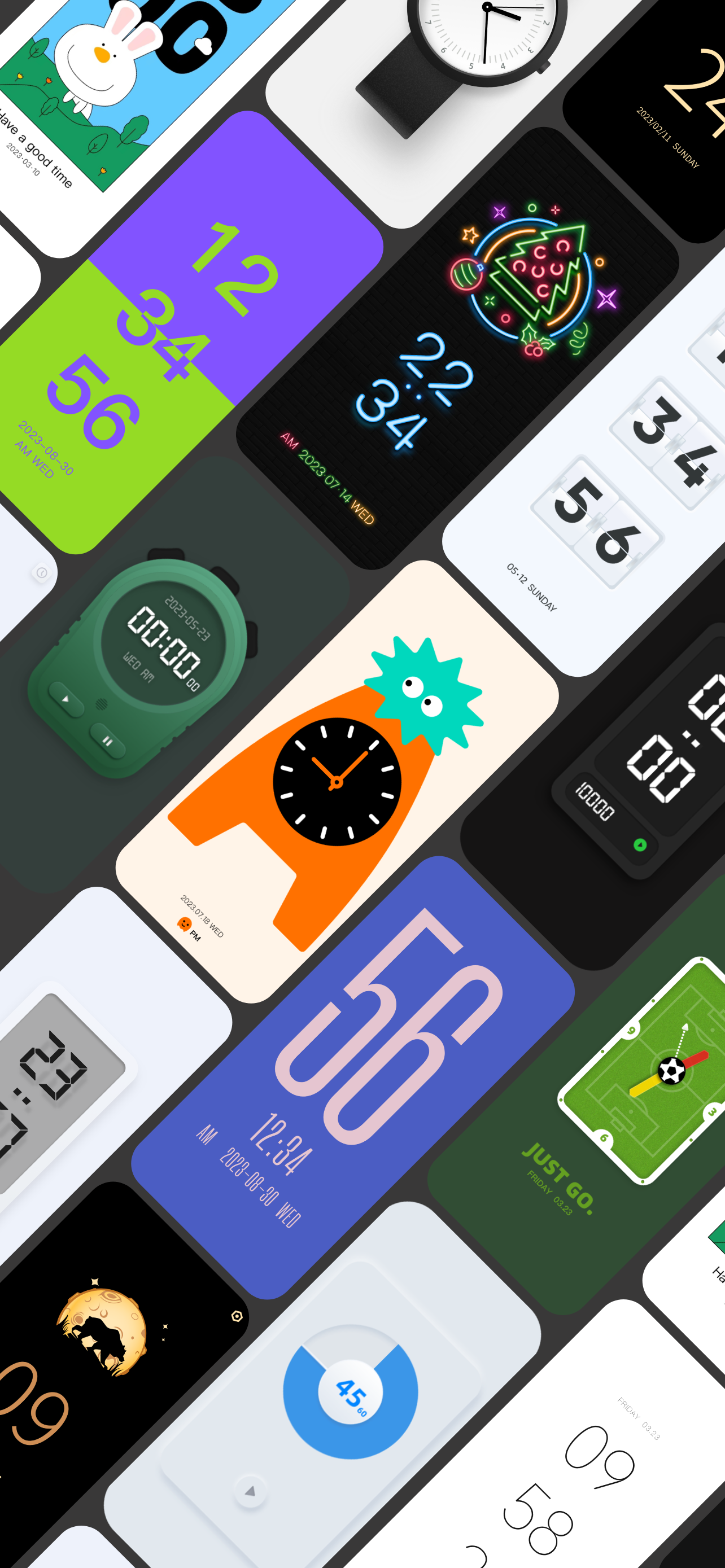 Bolsillo del reloj: widget de espera media 1