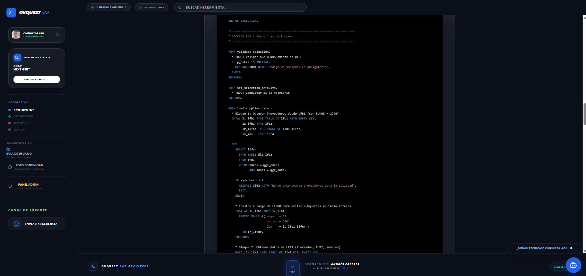 ORQUEST SAP gallery image