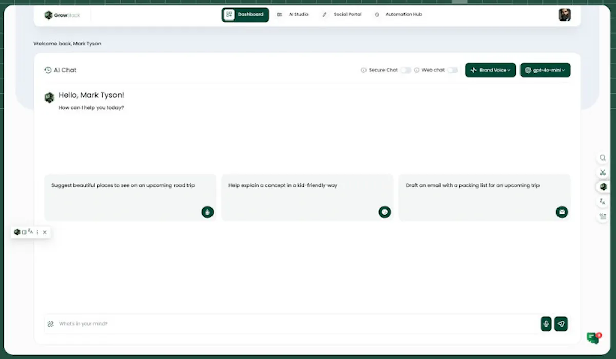 Growstack (Chrome Extension)