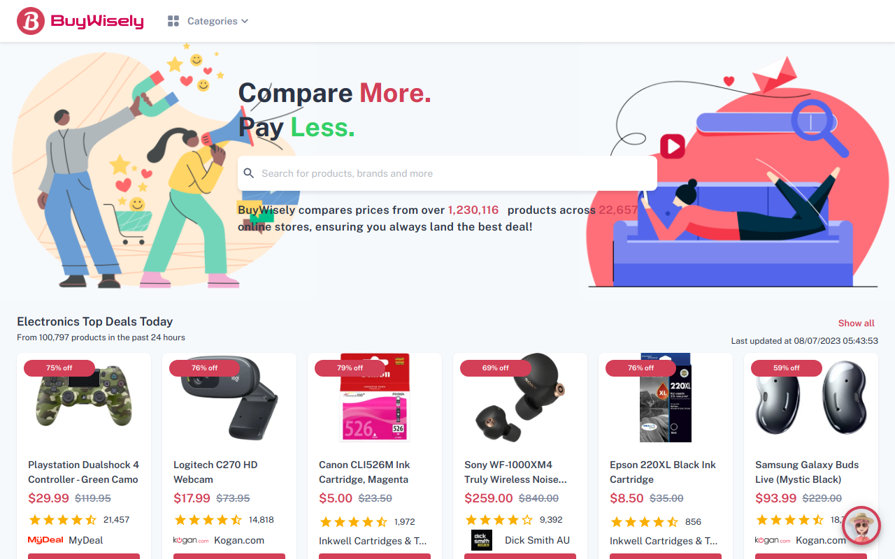 Média Acheter - Le site Web de comparaison des prix ultime pour les acheteurs avisés 1