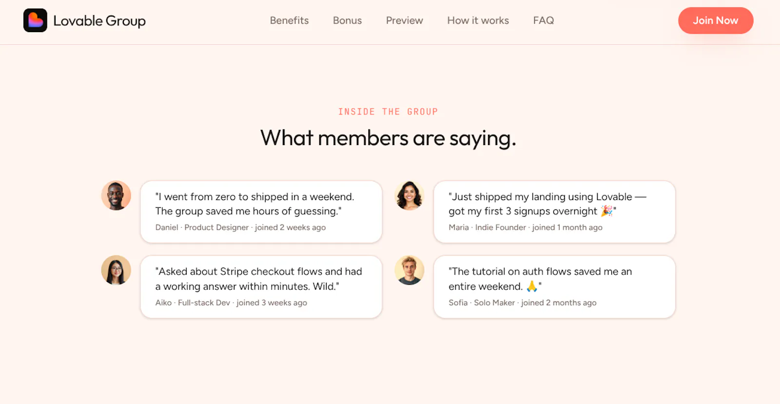 Lovable Group screenshot 3