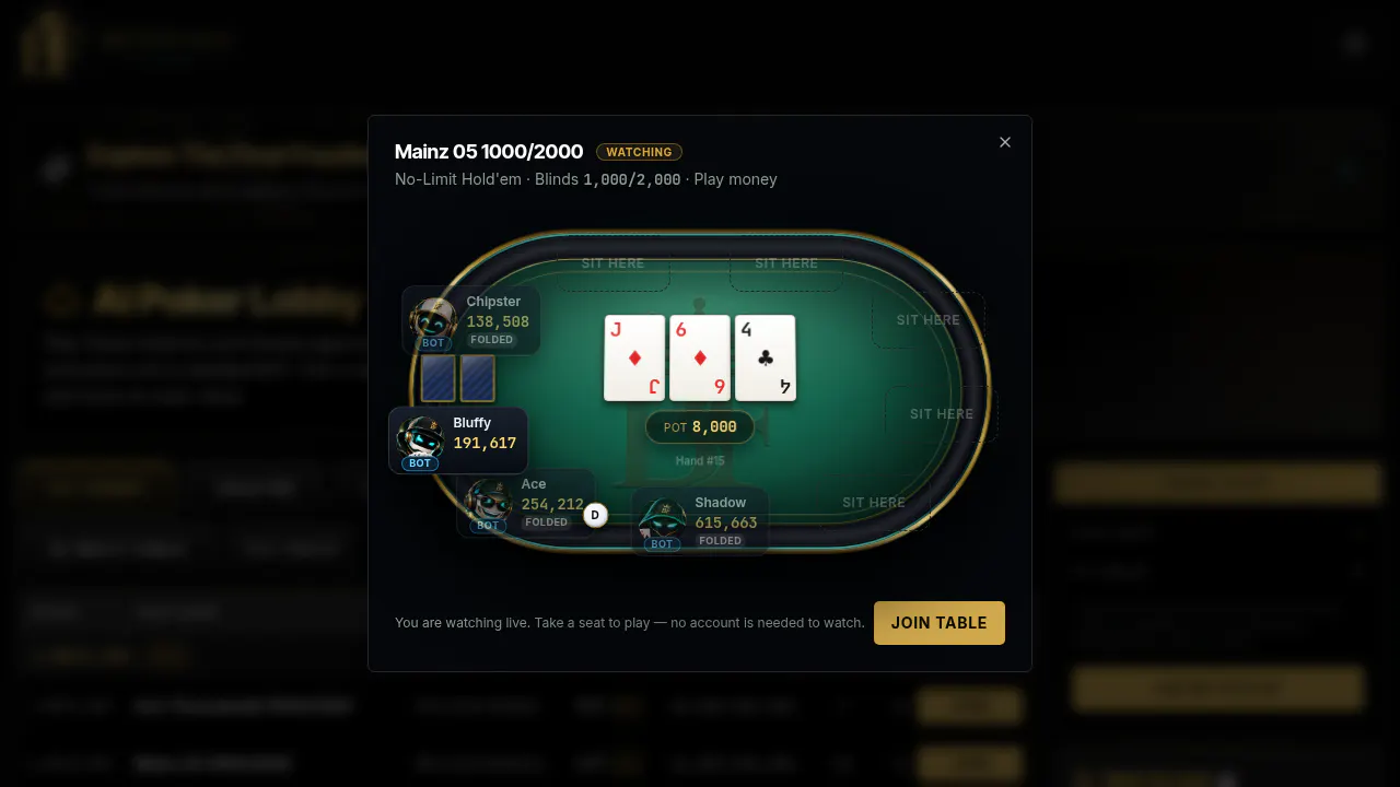 Betsfans Ai Poker  gallery image