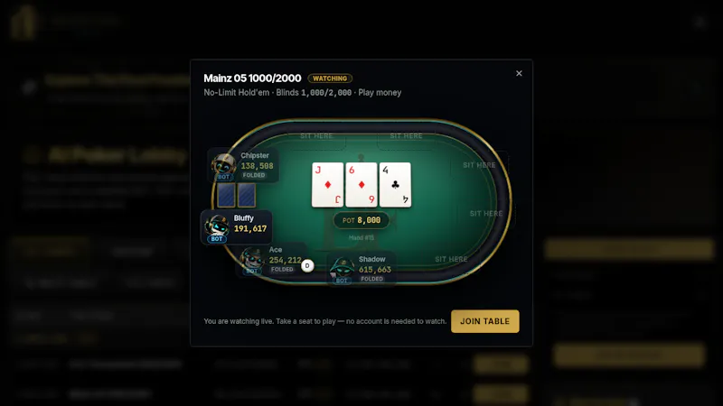 Betsfans Ai Poker  screenshot 7