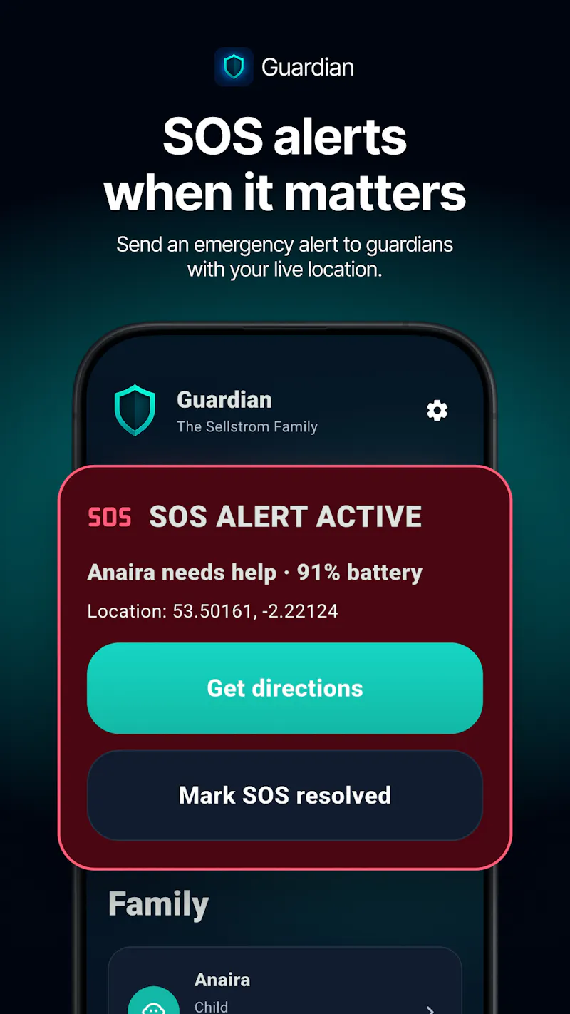 Guardian: Family GPS Tracker screenshot 2