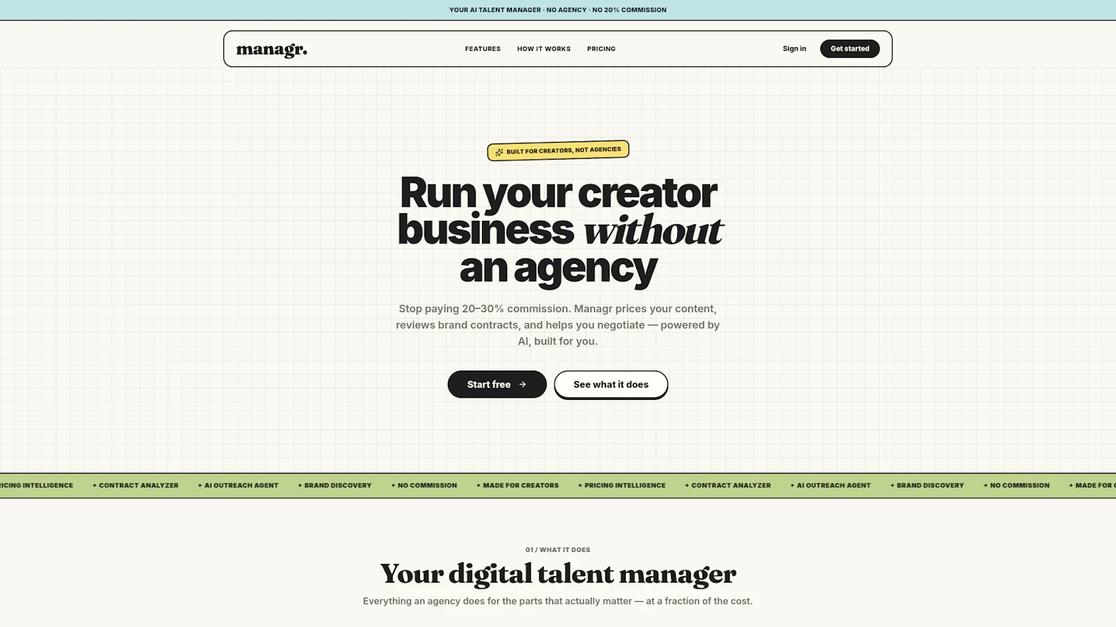 Managr screenshot 1