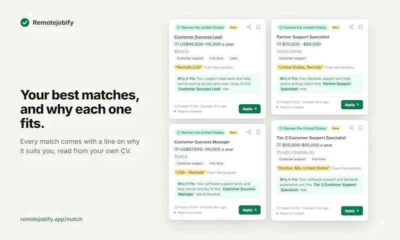 Match me by Remotejobify screenshot 6