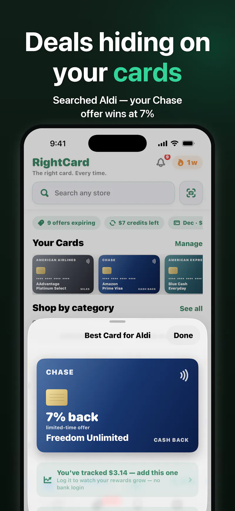 RightCard screenshot 3