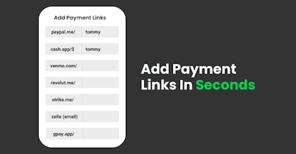 A graphic illustrating the simplicity of Tiptree, with different payment platforms merging into a single link, making it effortless for creators to share with their fans.