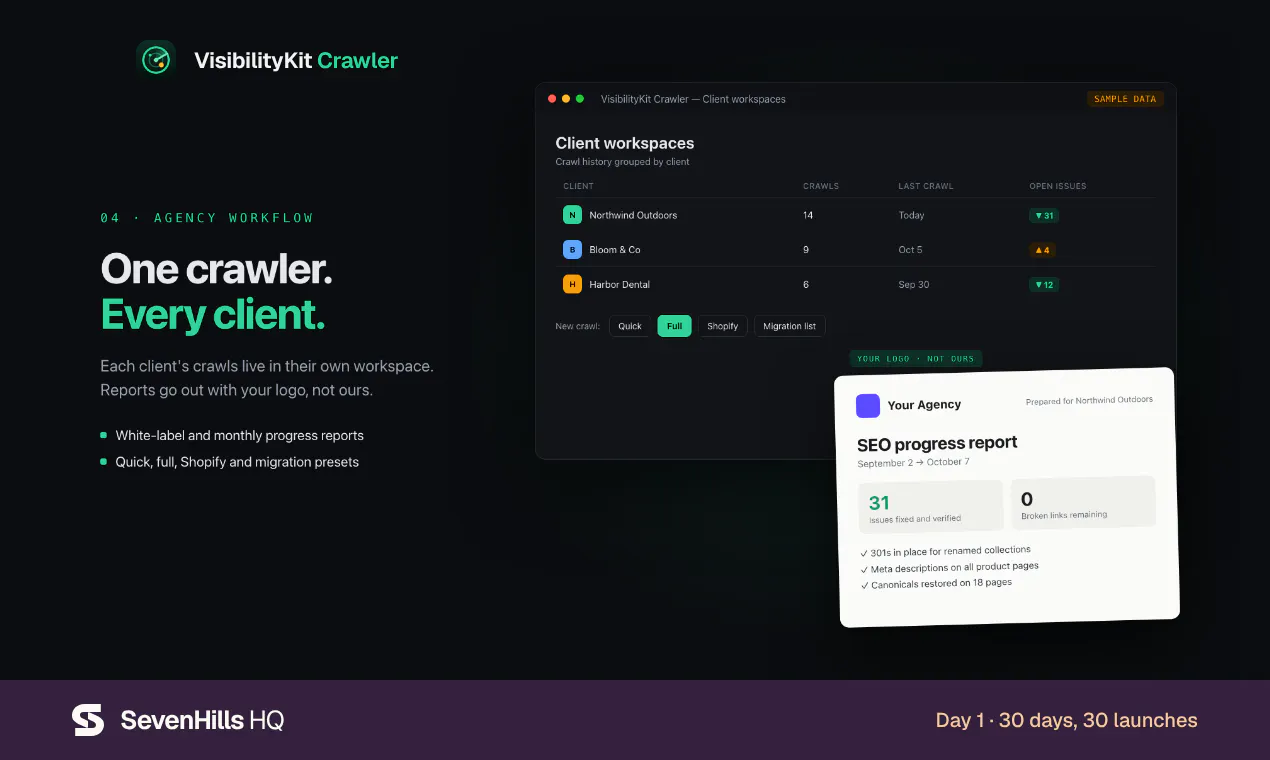 VisibilityKit Crawler gallery image