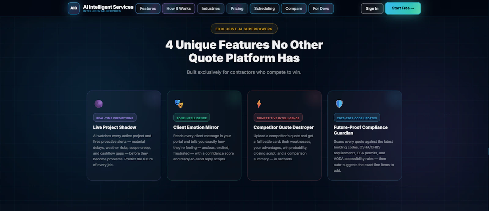 Cahoni Builds Quotes, Schedules by Voice screenshot 9