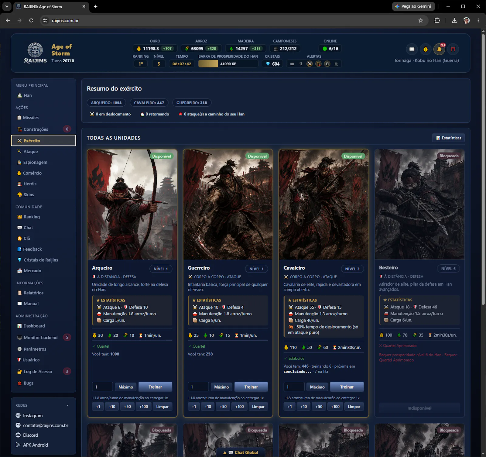 Raijins screenshot 2
