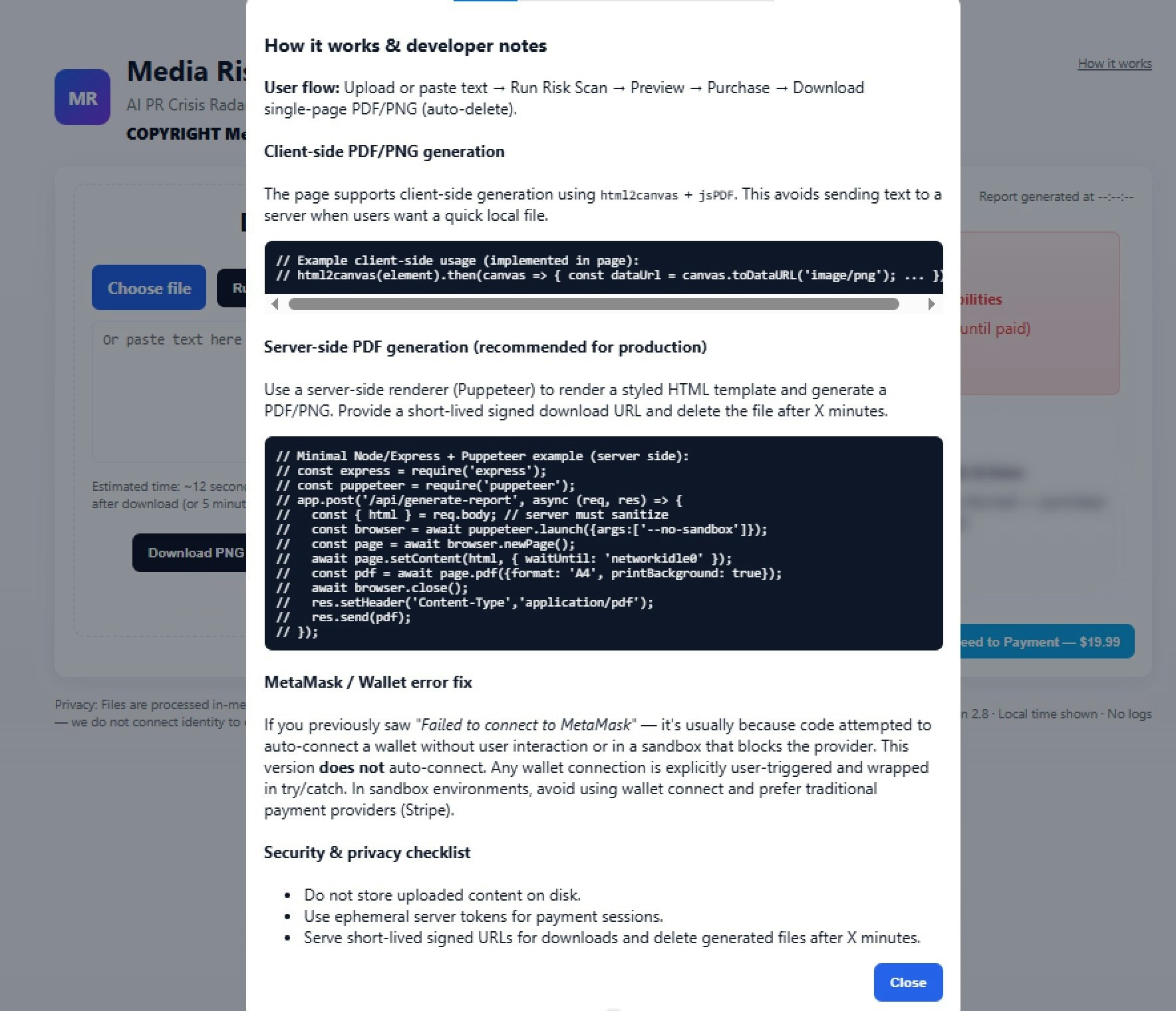  Media Risk Map™ - AI PR Crisis Radar gallery image