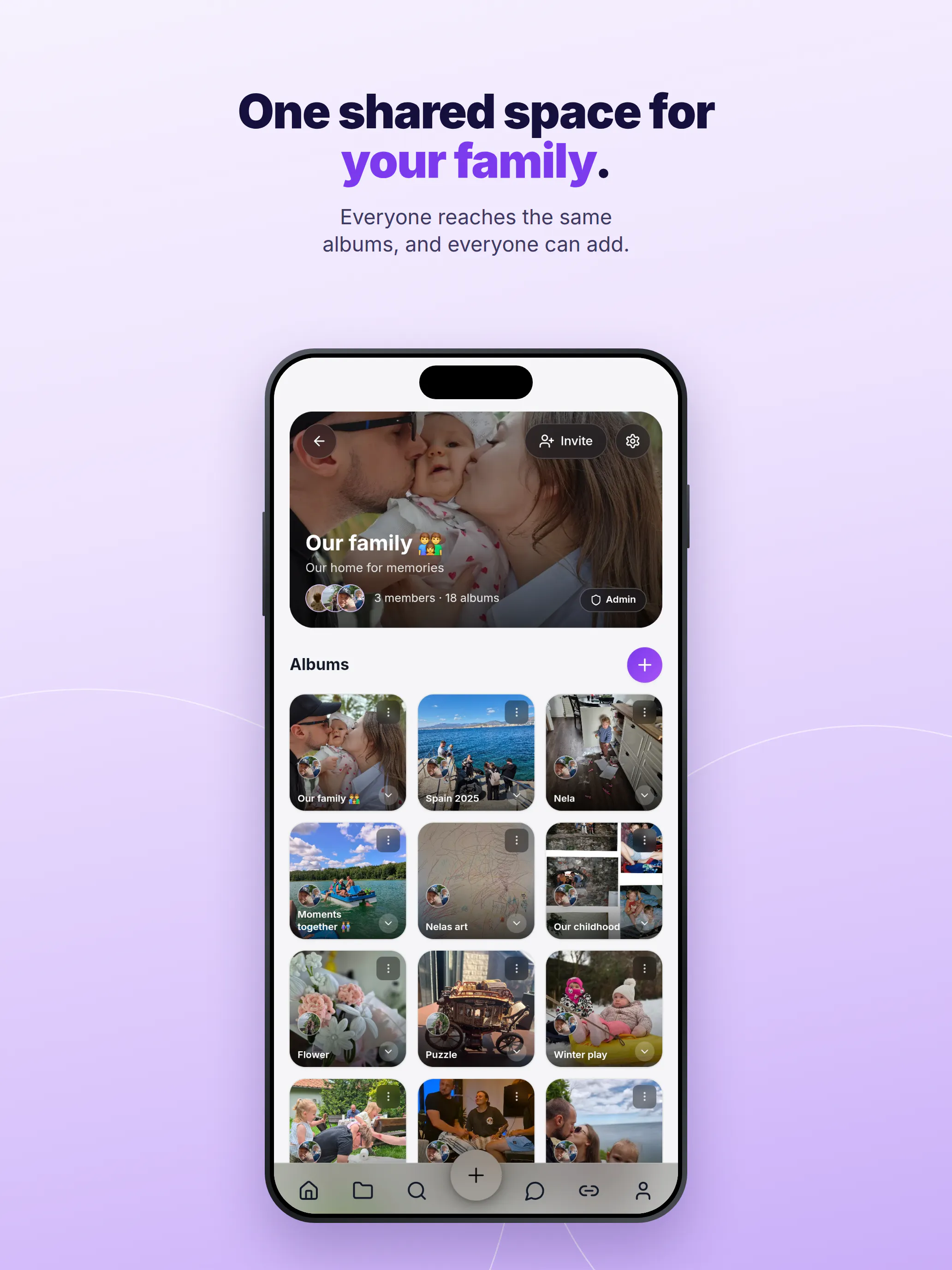 Keepr Circle, Private Family Photo Share gallery image