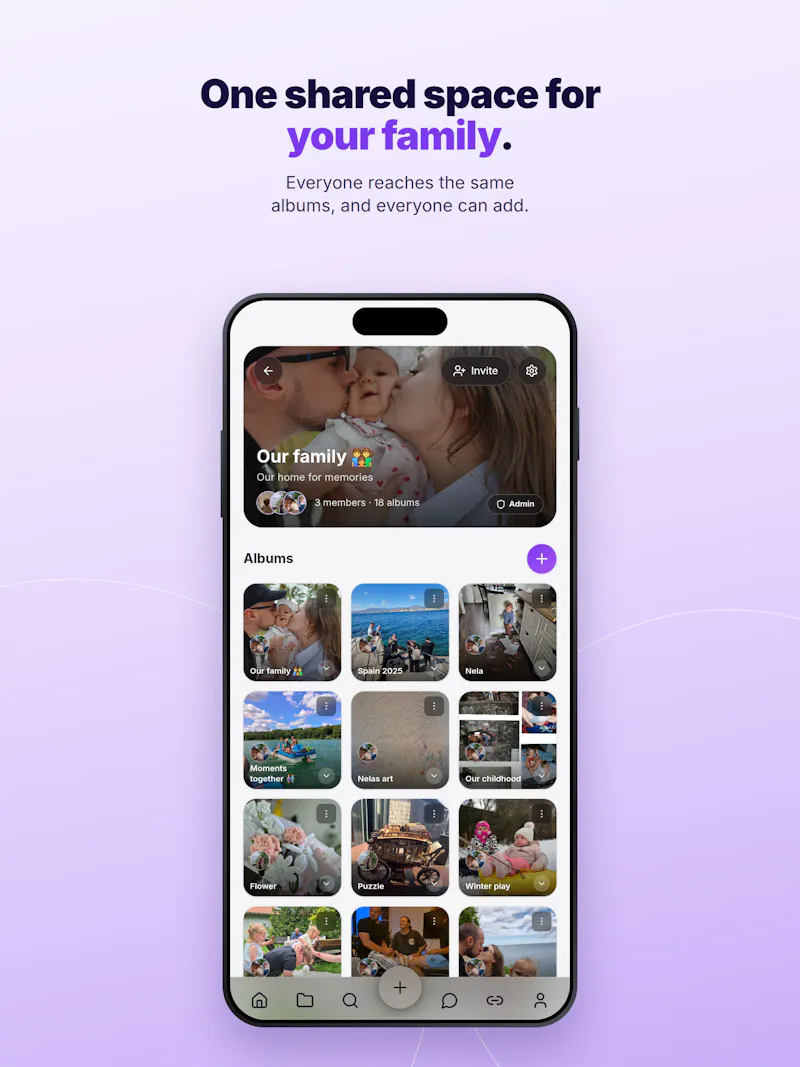 Keepr Circle, Private Family Photo Share screenshot 4