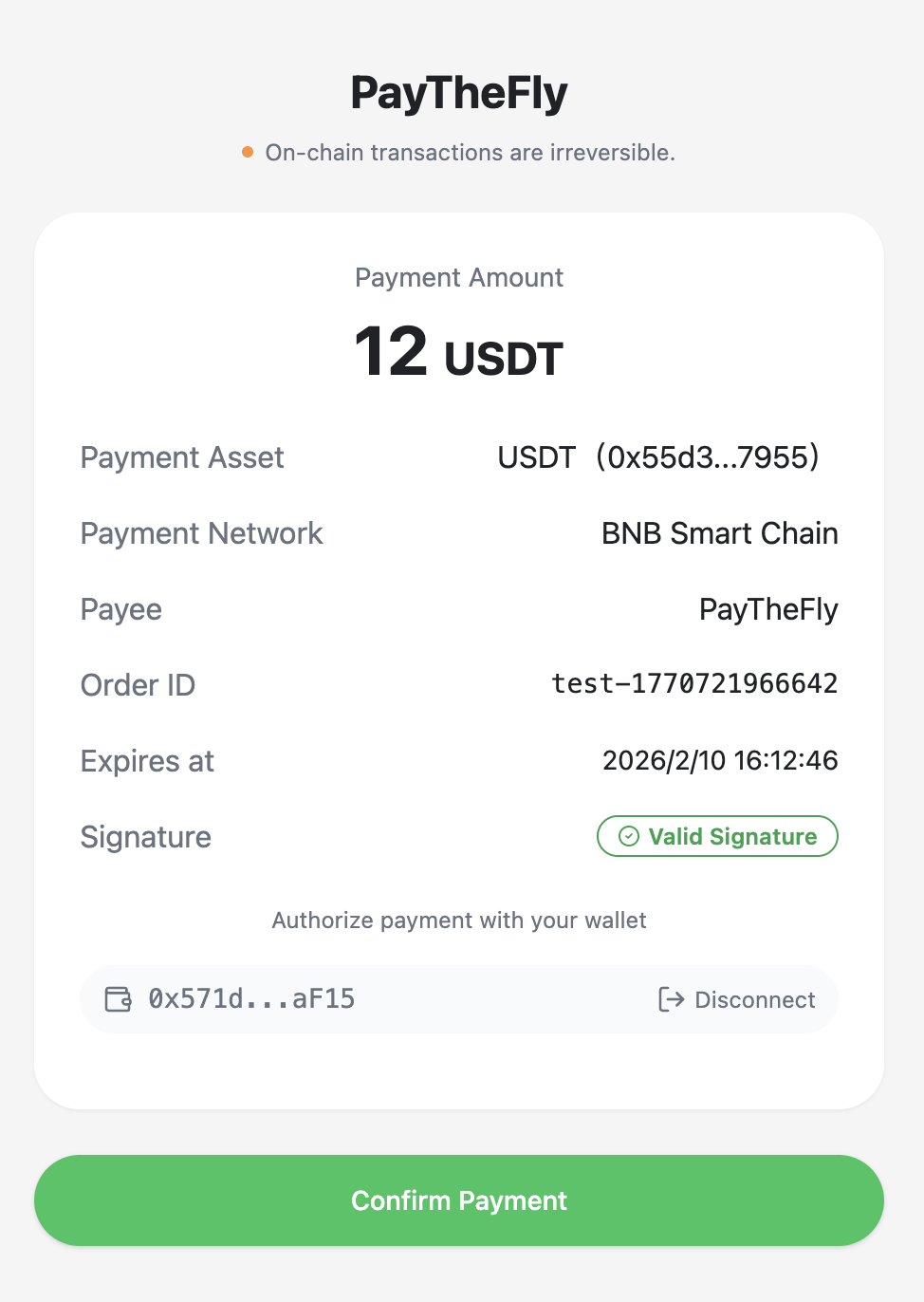 PayTheFly gallery image