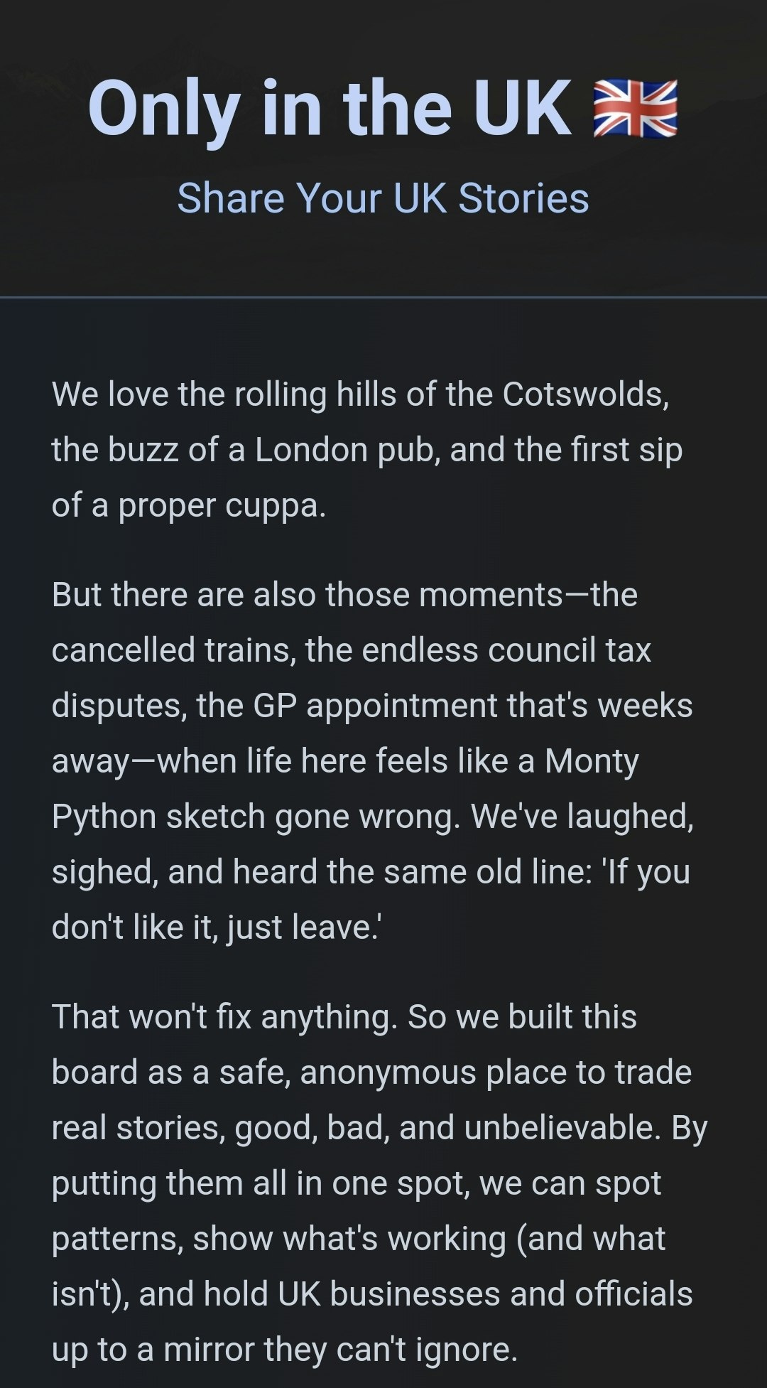 Only in the UK gallery image