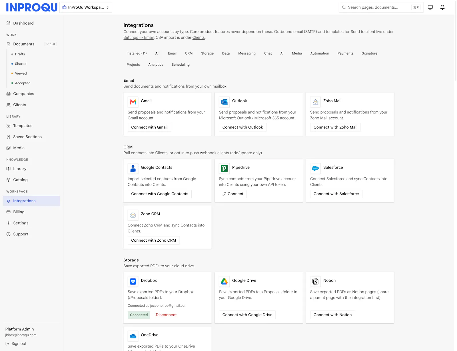 InProQu screenshot 5
