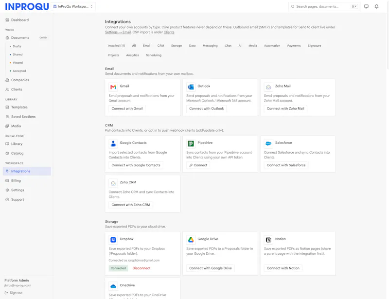 InProQu screenshot 5