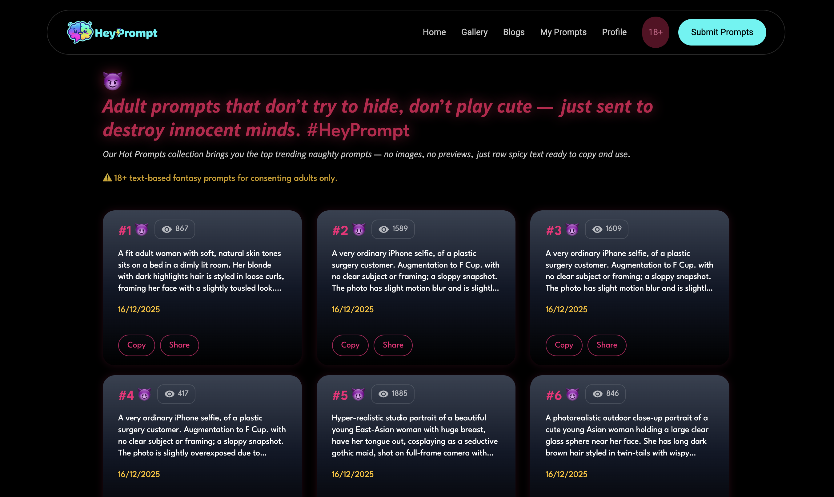 Hey Prompt gallery image