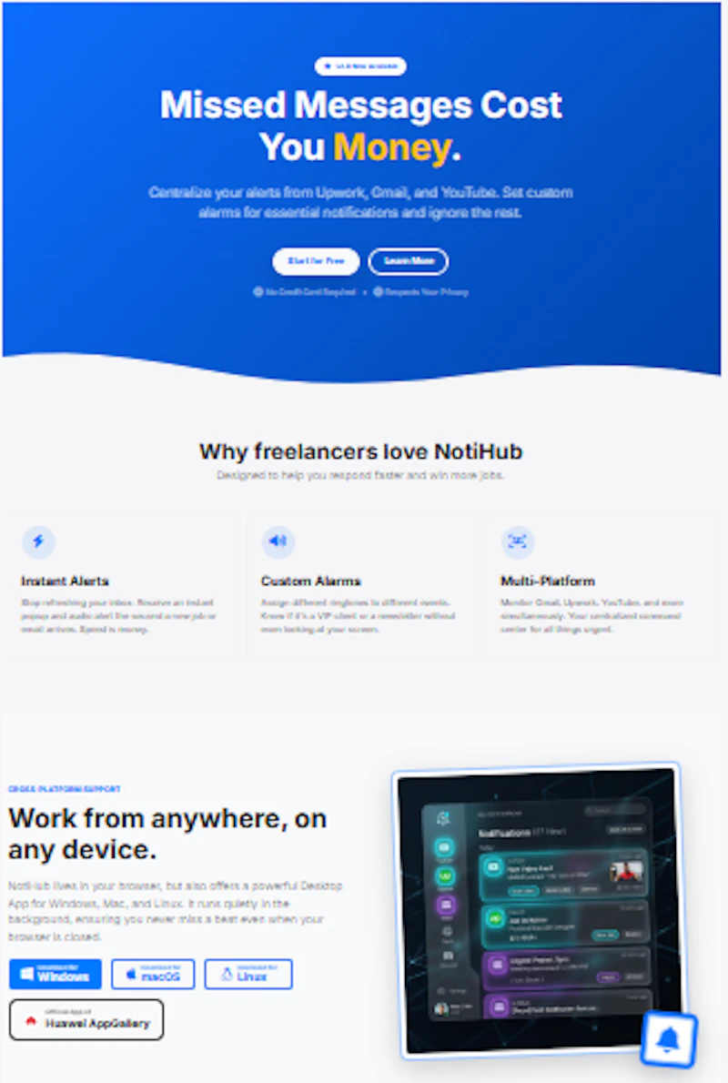 NotiHub screenshot 2