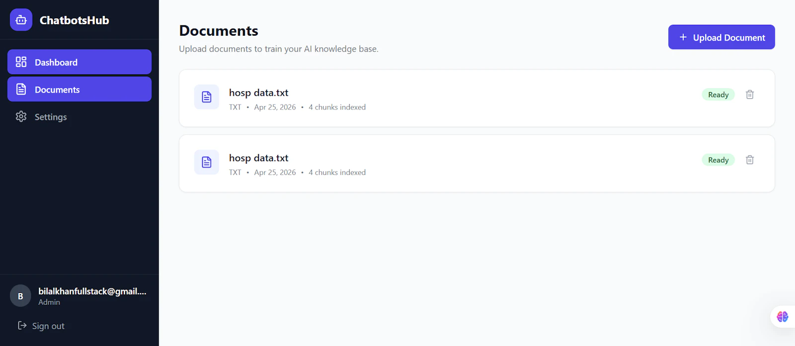 ChatbotsHub screenshot 1