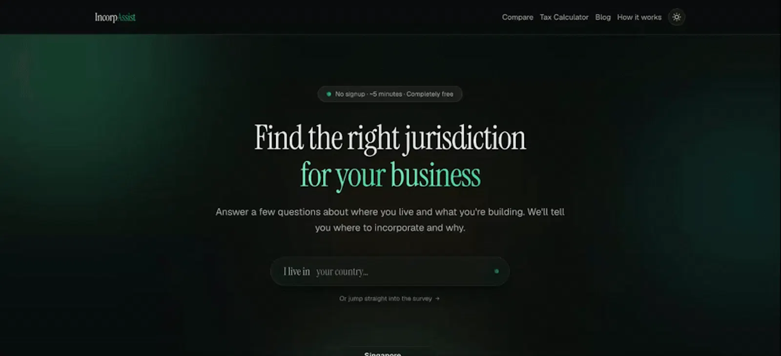 IncorpAssist screenshot 1 (video preview)