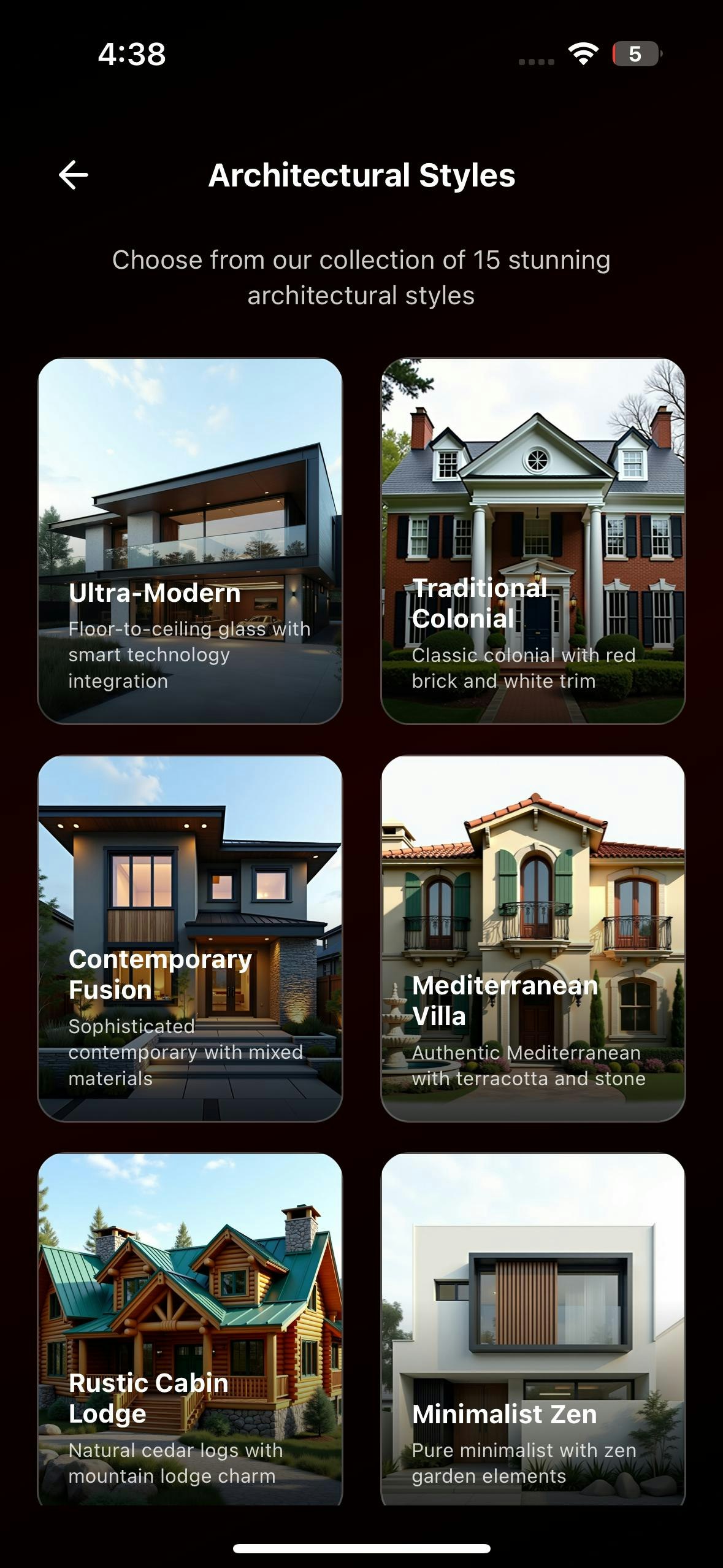 Home Elevation AI - Screenshot 2 showing product features and functionality