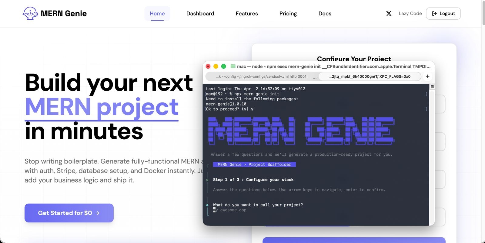 MERN Genie gallery image
