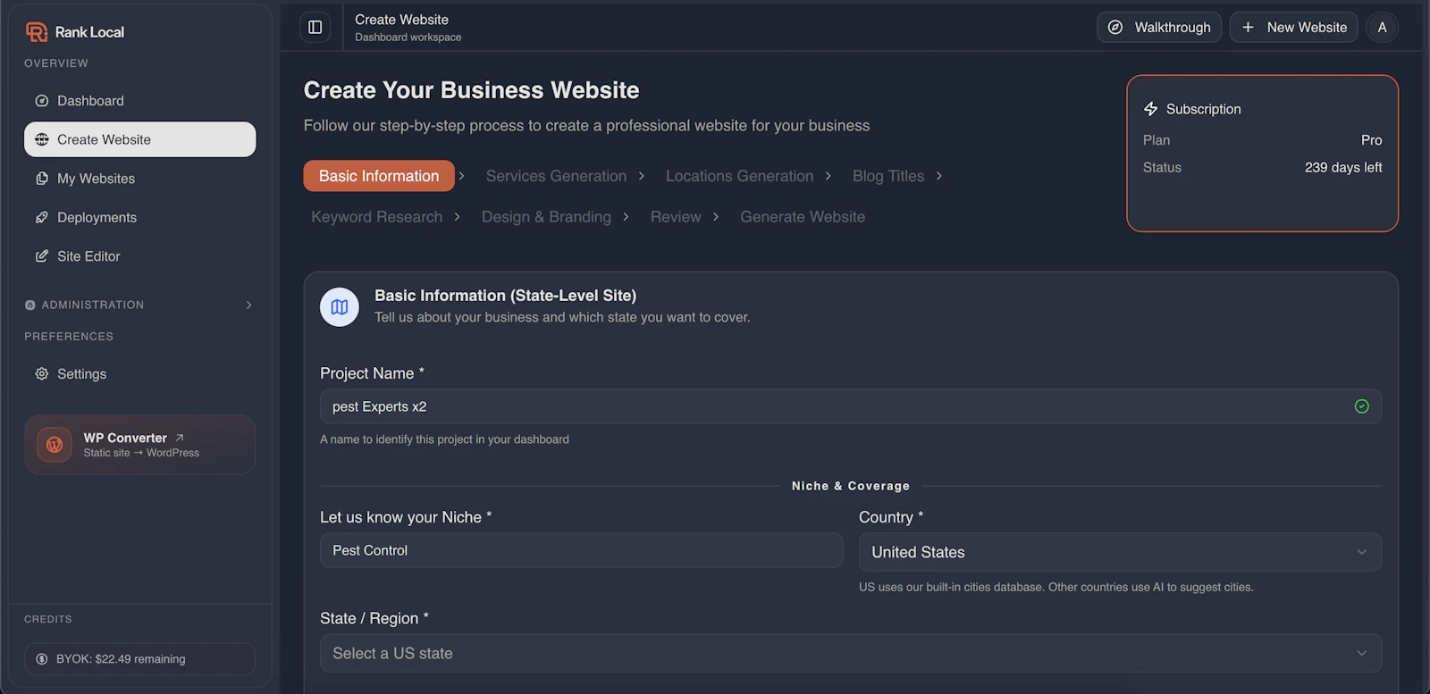 RankLocal screenshot 3