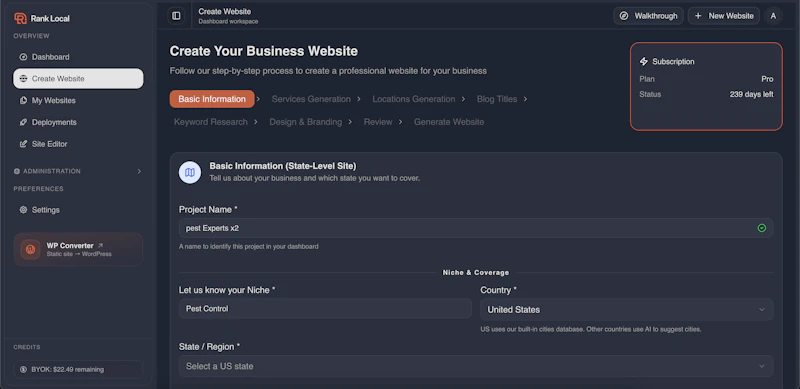RankLocal screenshot 3