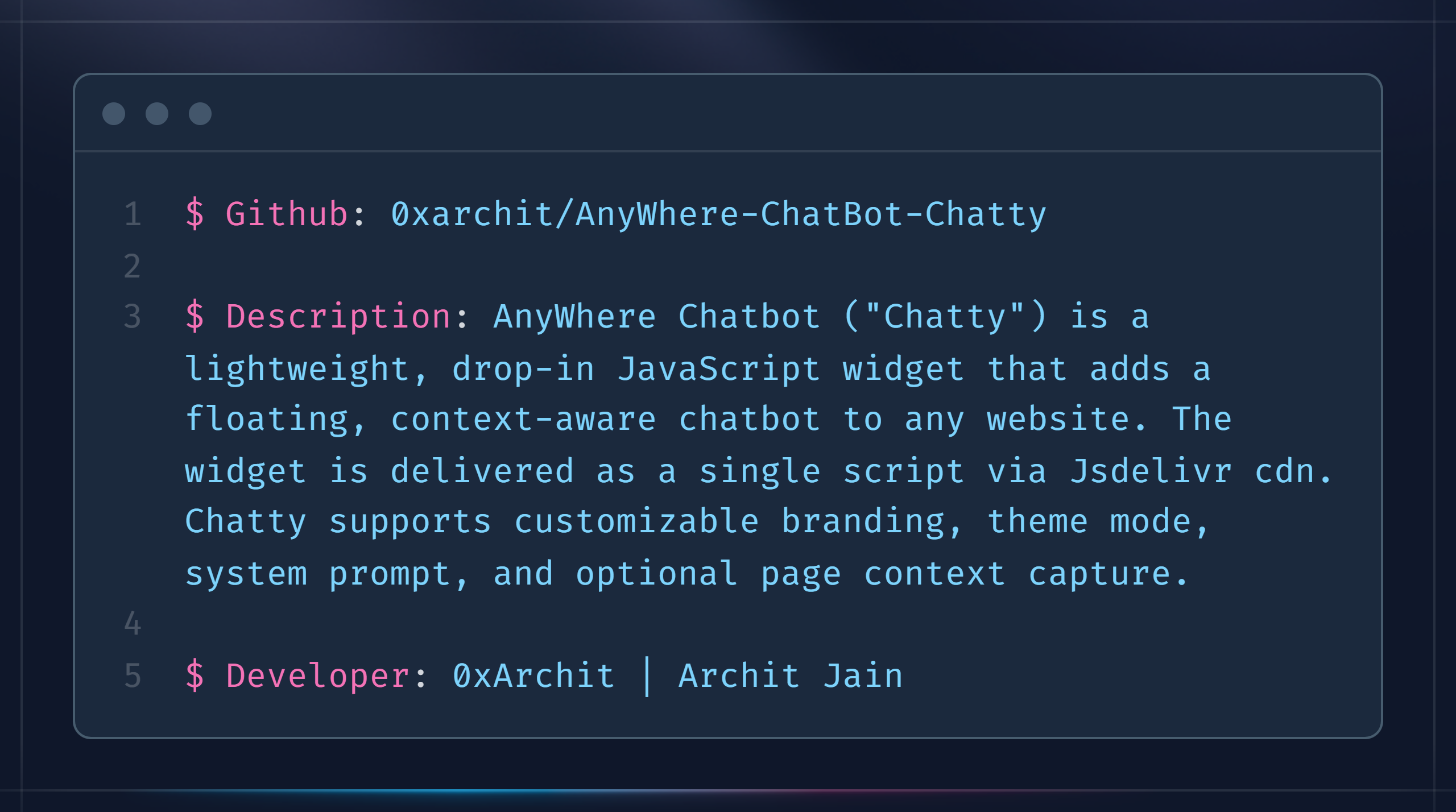 Anywhere ChatBot - Chatty gallery image