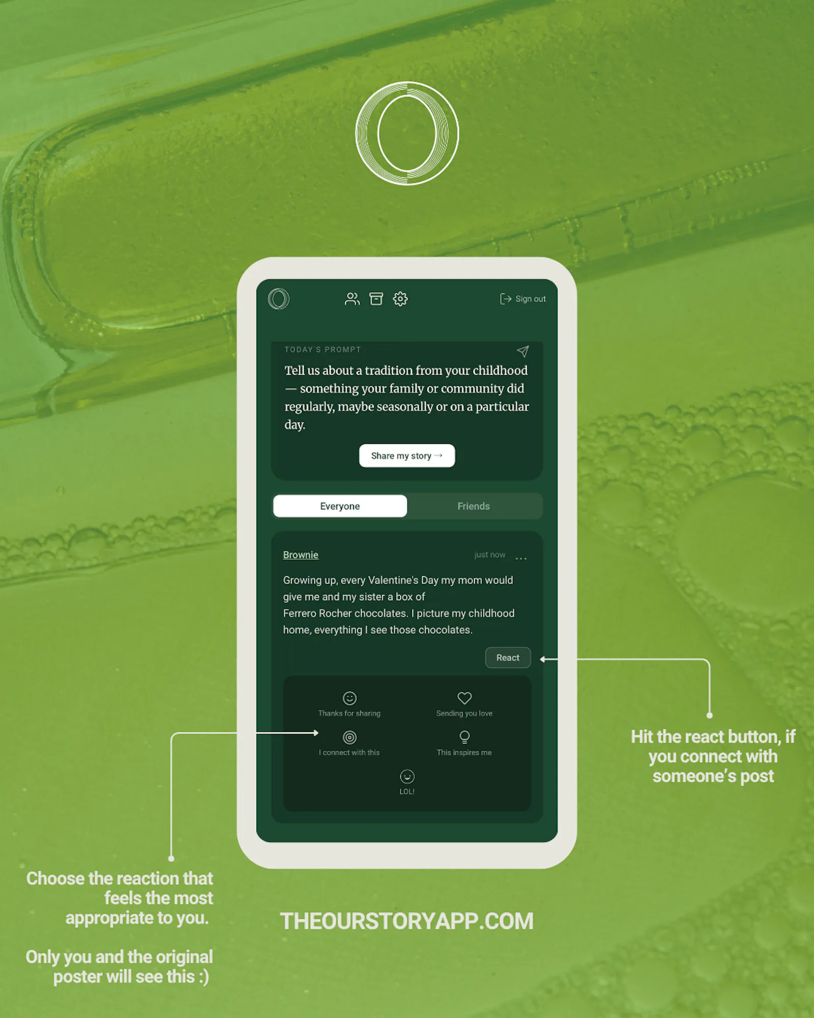 The OurStory App screenshot 4