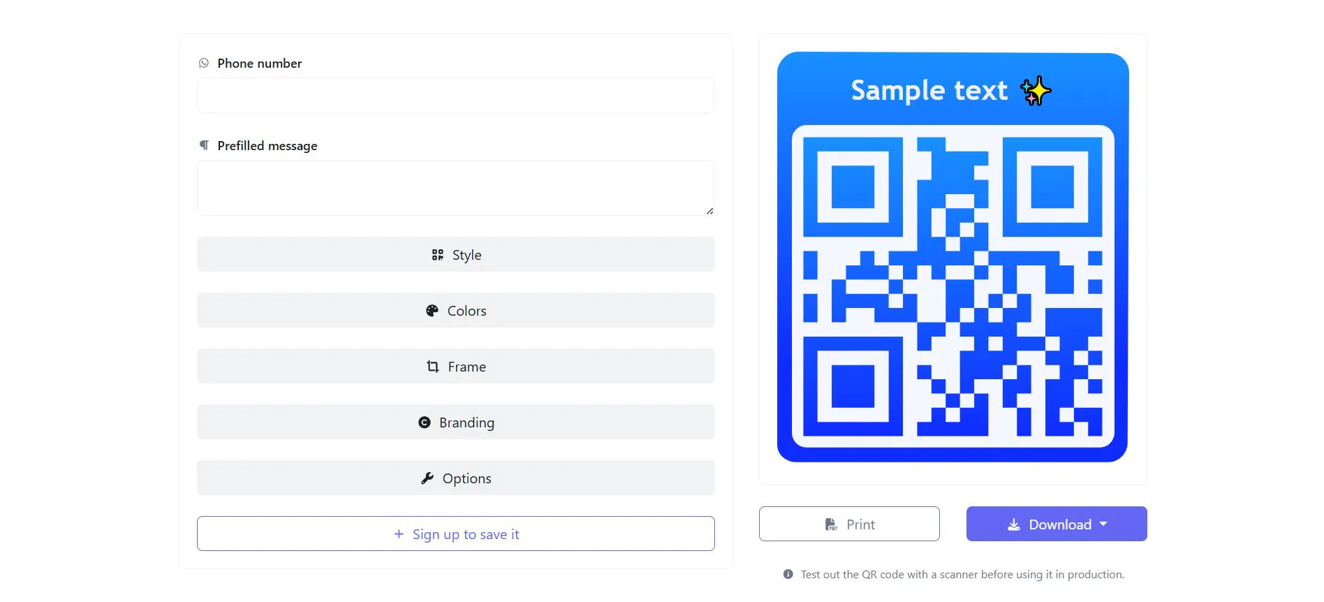 QR Code & Barcode Generator gallery image