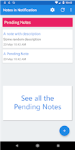 Notes in Notification gallery image