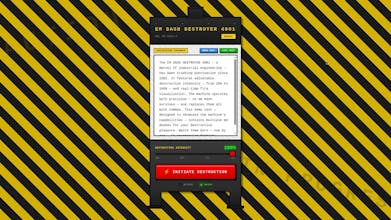 EM DASH DESTROYER 4001 gallery image