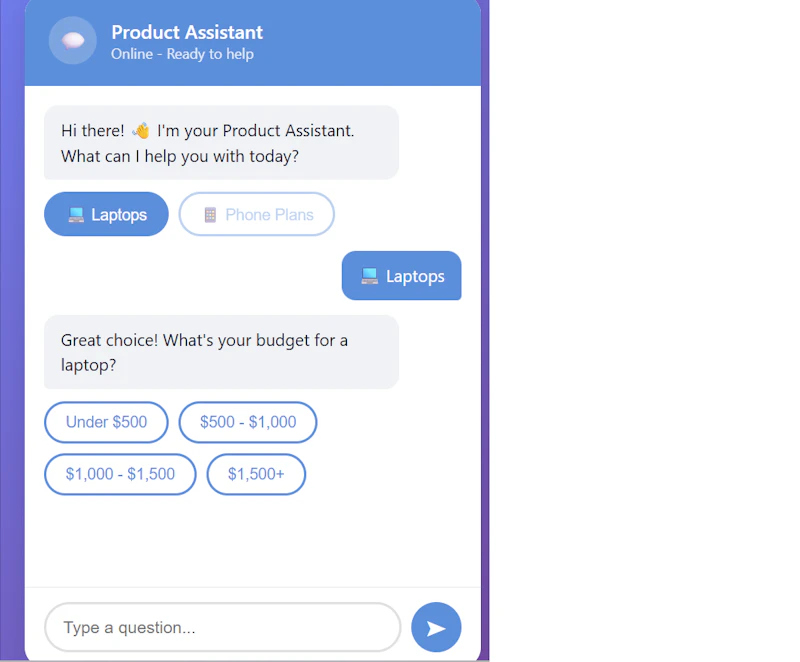 ProductBot screenshot 1