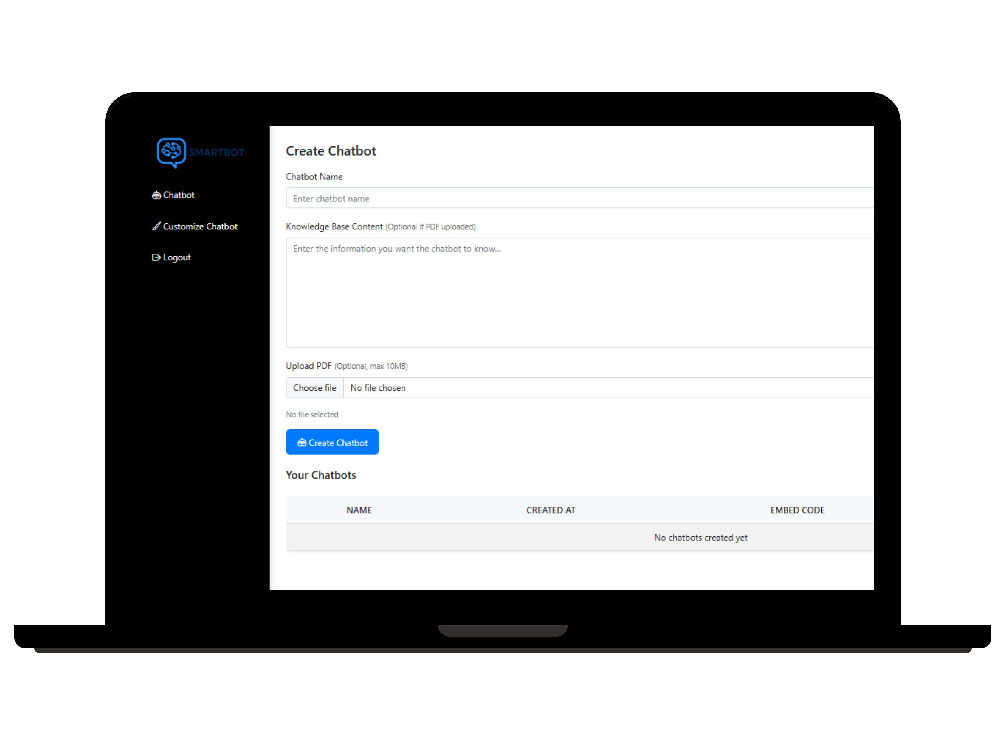 Bot intelligente - Chatbot di base di conoscenza gratuita media 3