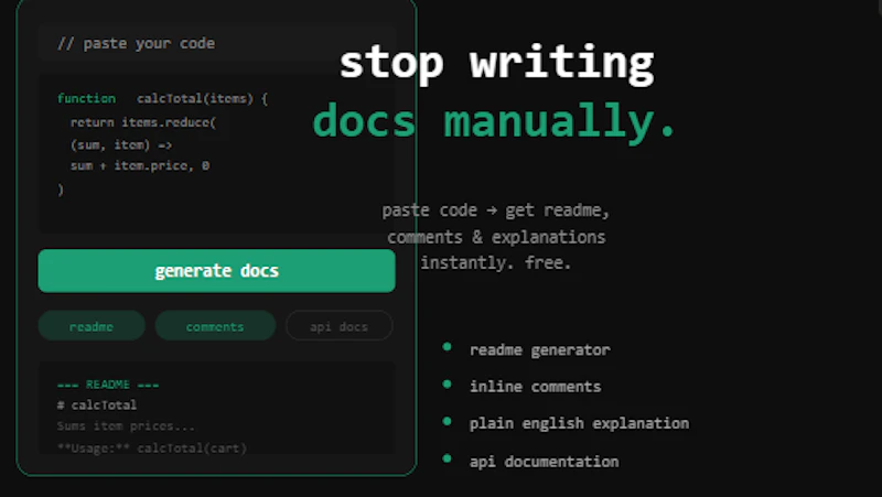 DocuGen AI screenshot 1